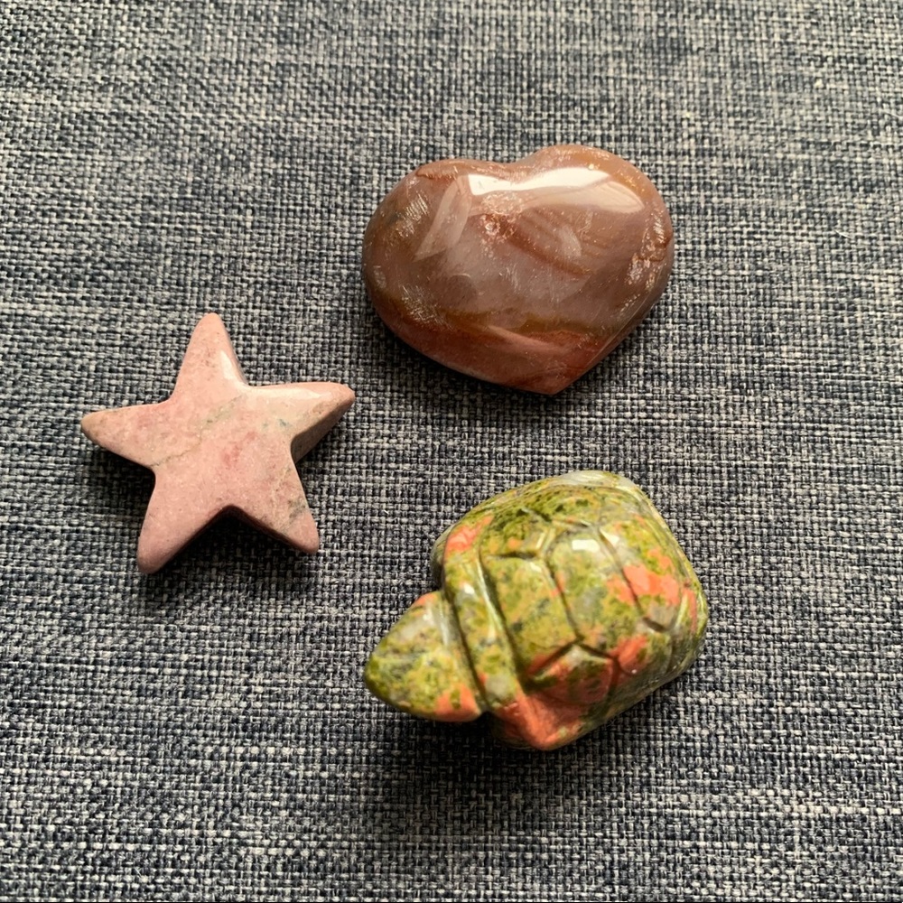 Carved Crystal Bundle